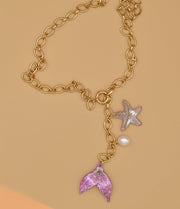 #product_description_first_paragraph# - Collier Alba Acier Inoxydable Étoile de Mer - Coraline bijoux