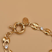 #product_description_first_paragraph# - Bracelet Charline Plaqué Or Oxyde de Zirconium - Coraline bijoux