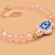 #product_description_first_paragraph# - Bracelet Iris Plaqué Or Cristal Céramique - Coraline bijoux