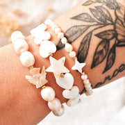 #product_description_first_paragraph# - Bracelet Lionel Plaqué Or Perles de Culture Nacre - Coraline bijoux
