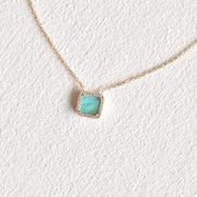 Collier Élon - Amazonite collier Coraline bijoux 