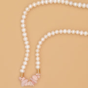 #product_description_first_paragraph# - Collier Liam Perles de Culture Plaqué Or Opale Rose - Coraline bijoux