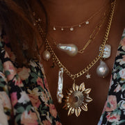 #product_description_first_paragraph# - Collier Nina Plaqué Or Perles de Culture - Coraline bijoux