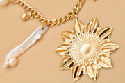 #product_description_first_paragraph# - Collier Nina Plaqué Or Perles de Culture - Coraline bijoux
