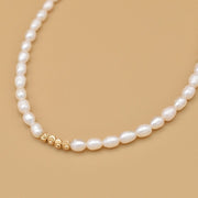 #product_description_first_paragraph# - Collier Perla Plaqué Or Perles de culture - Coraline bijoux