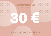 #product_description_first_paragraph# - E-Carte cadeaux - Coraline bijoux