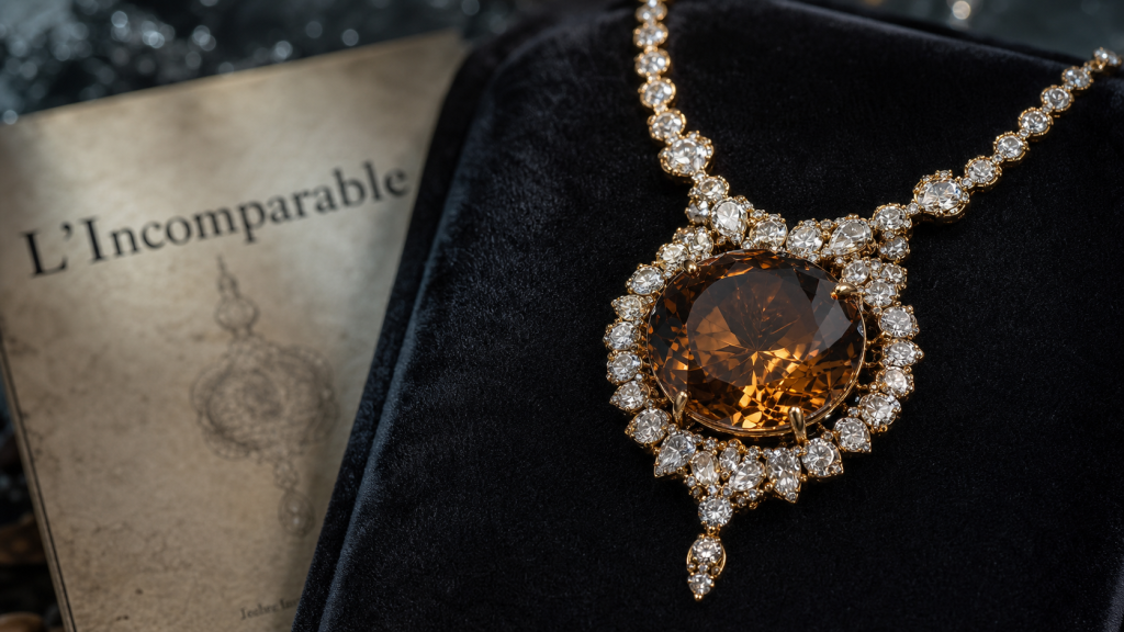 Collier le plus cher du monde, L’Incomparable : 407 carats, 55 millions $.