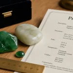 Jade prix : pierres de jadéite et néphrite vertes, photo produit
