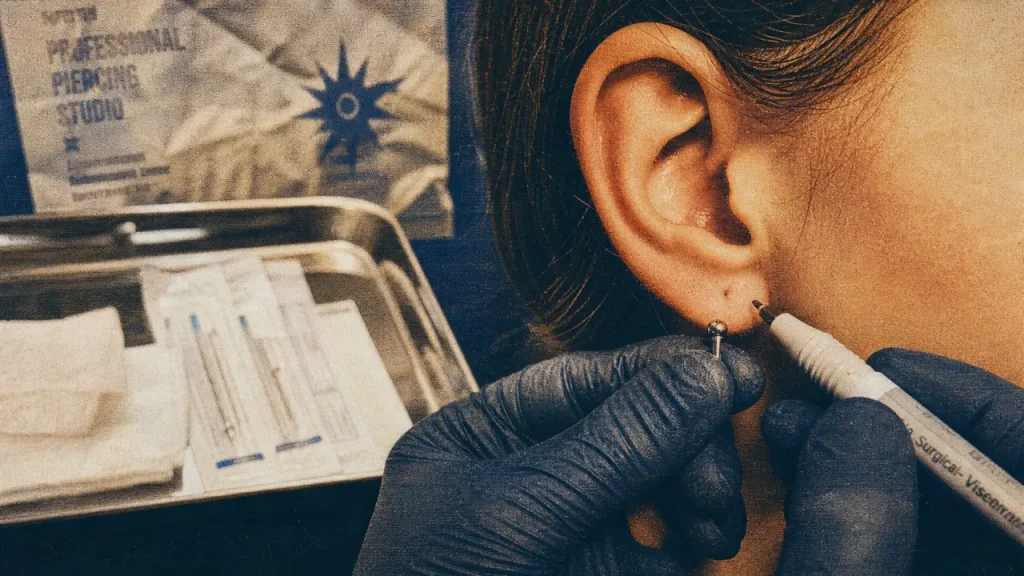 Peut-on repercer une oreille au même endroit : cicatrice et soin du lobe d’oreille