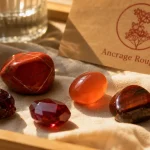 Pierre rouge signification : pierres grenat, rubis, jaspe rouge et cornaline
