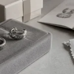 Boucles d oreilles stitch argent 11 mm, argent 925, fermeture clic