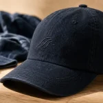 Casquette du moment baseball en coton, visière incurvée, logo brodé