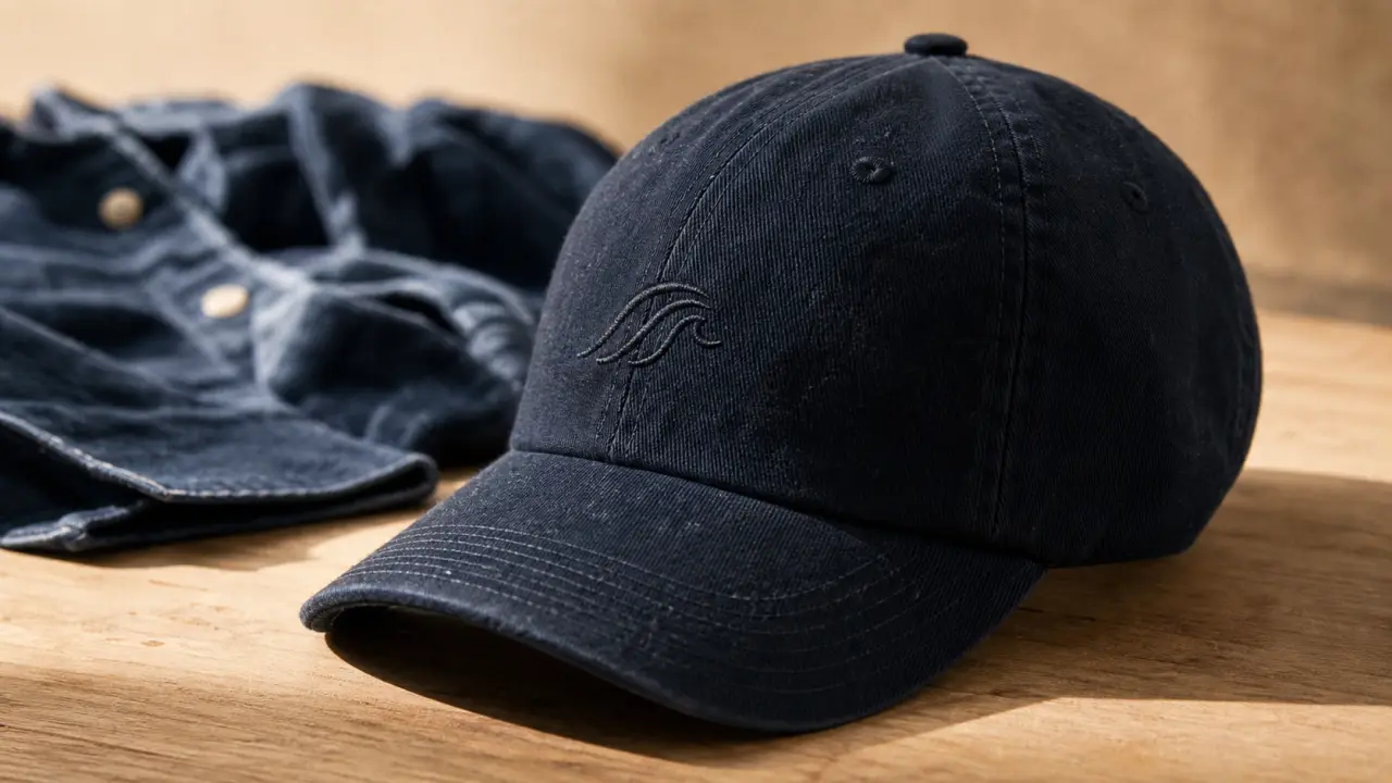 Casquette du moment baseball en coton, visière incurvée, logo brodé