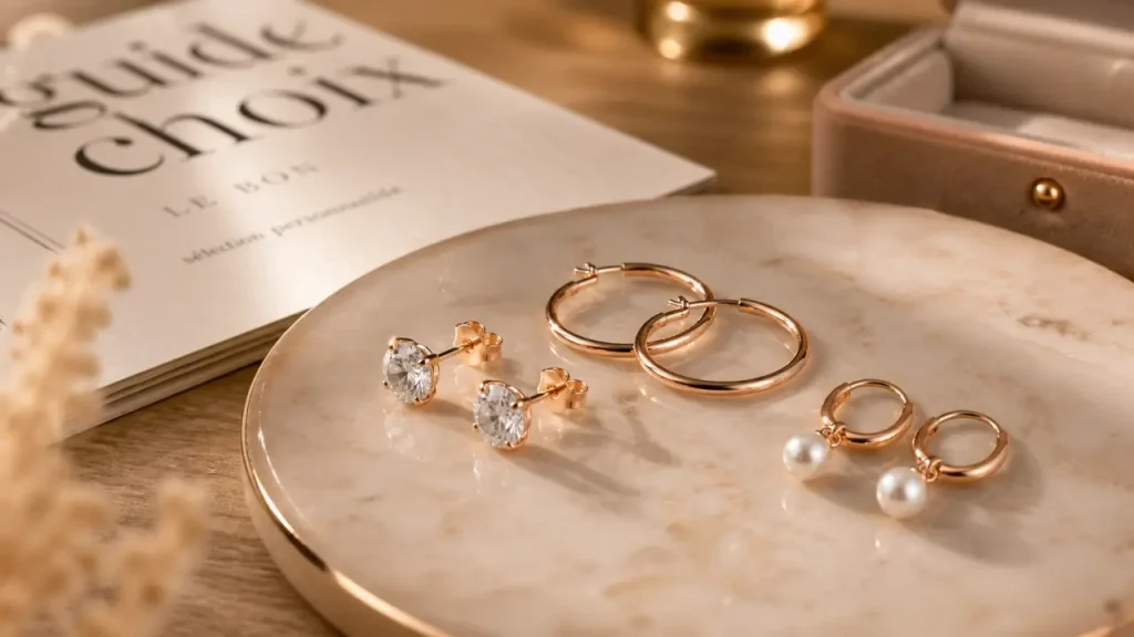 Julien d orcel boucles d oreilles : puces, créoles et dormeuses