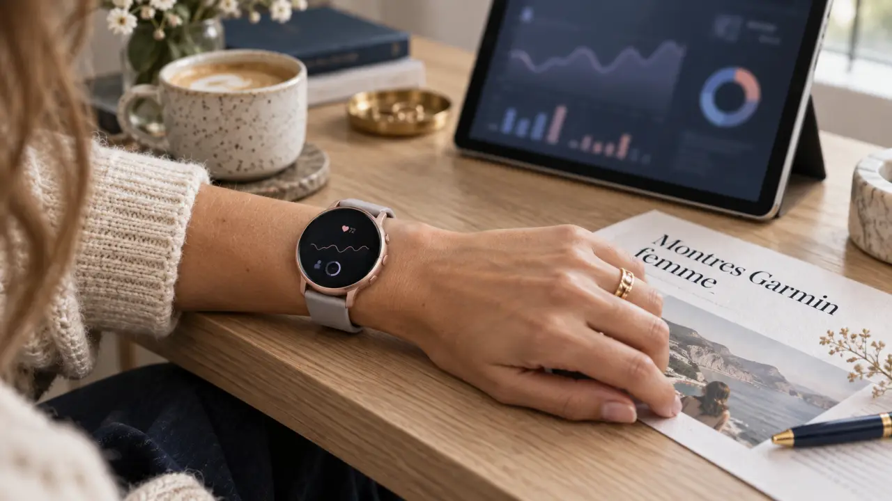 Montres Garmin femme sur poignet : guide selon l’usage