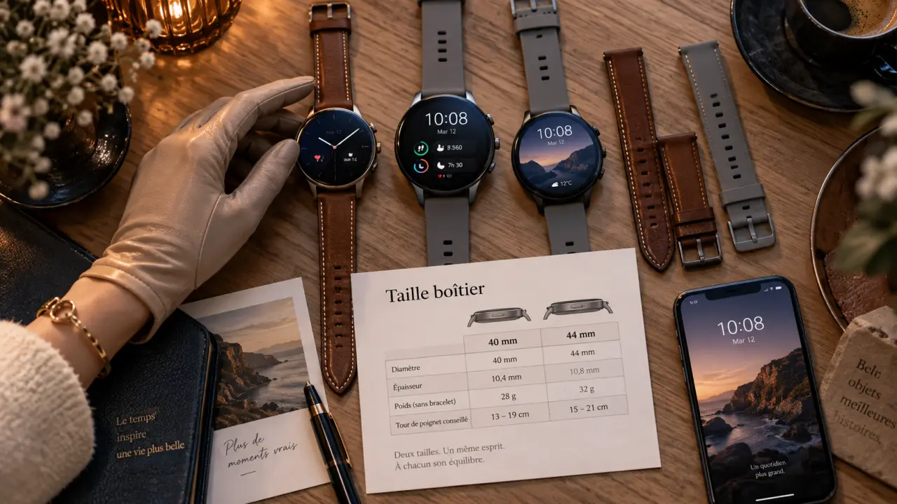 Montres Samsung femme 4G : élégance et sport, cadrans allumés