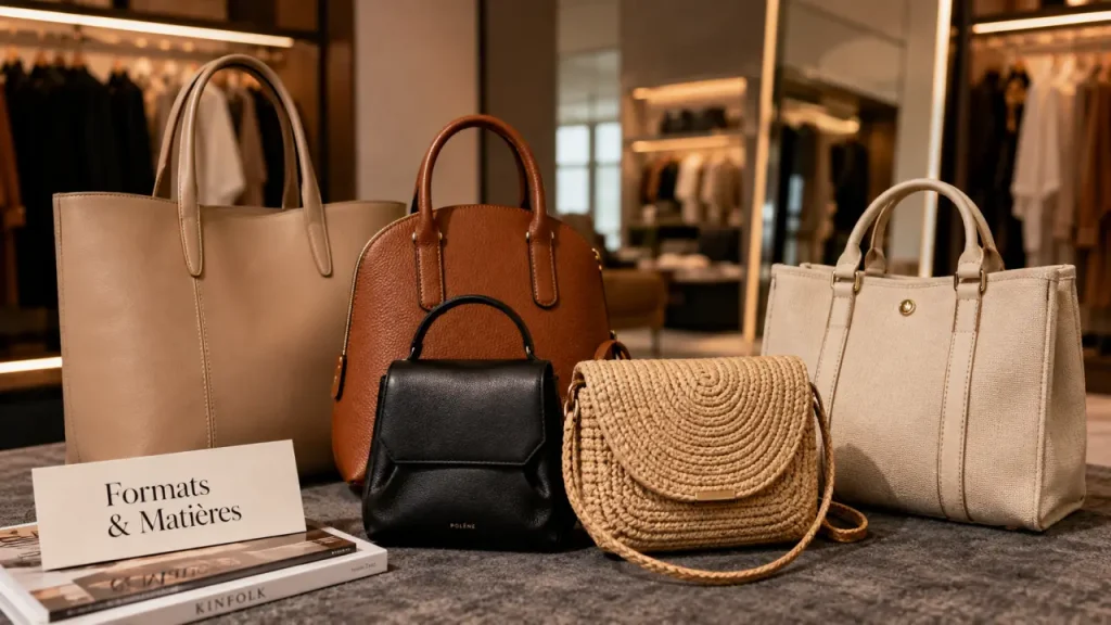 Printemps sacs à main : cabas, mini sac et pochette en cuir