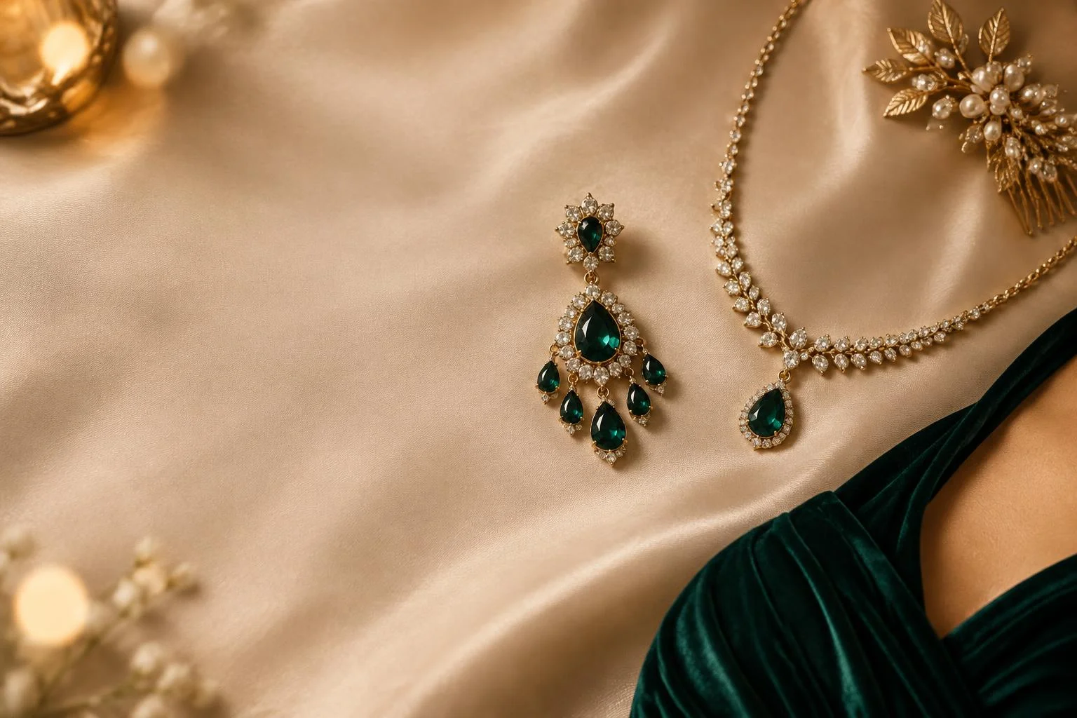 Bijoux de soirée : une seule pièce forte suffit