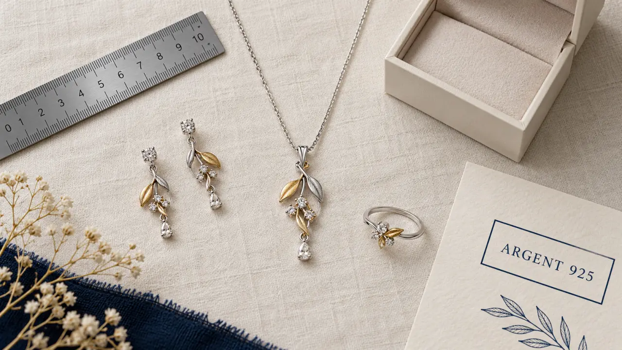 Bijoux Jourdan femme : pendentif argent 925 et boucles
