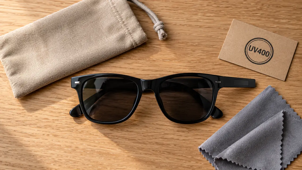 Lunettes de soleil personnalisées avec marquage du logo, UV400